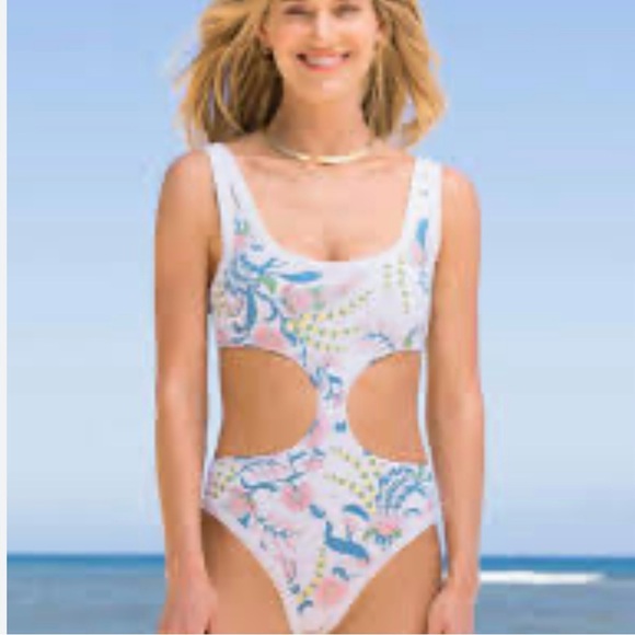 Maaji cutout one piece reversible swimsuit size S - Picture 4 of 9